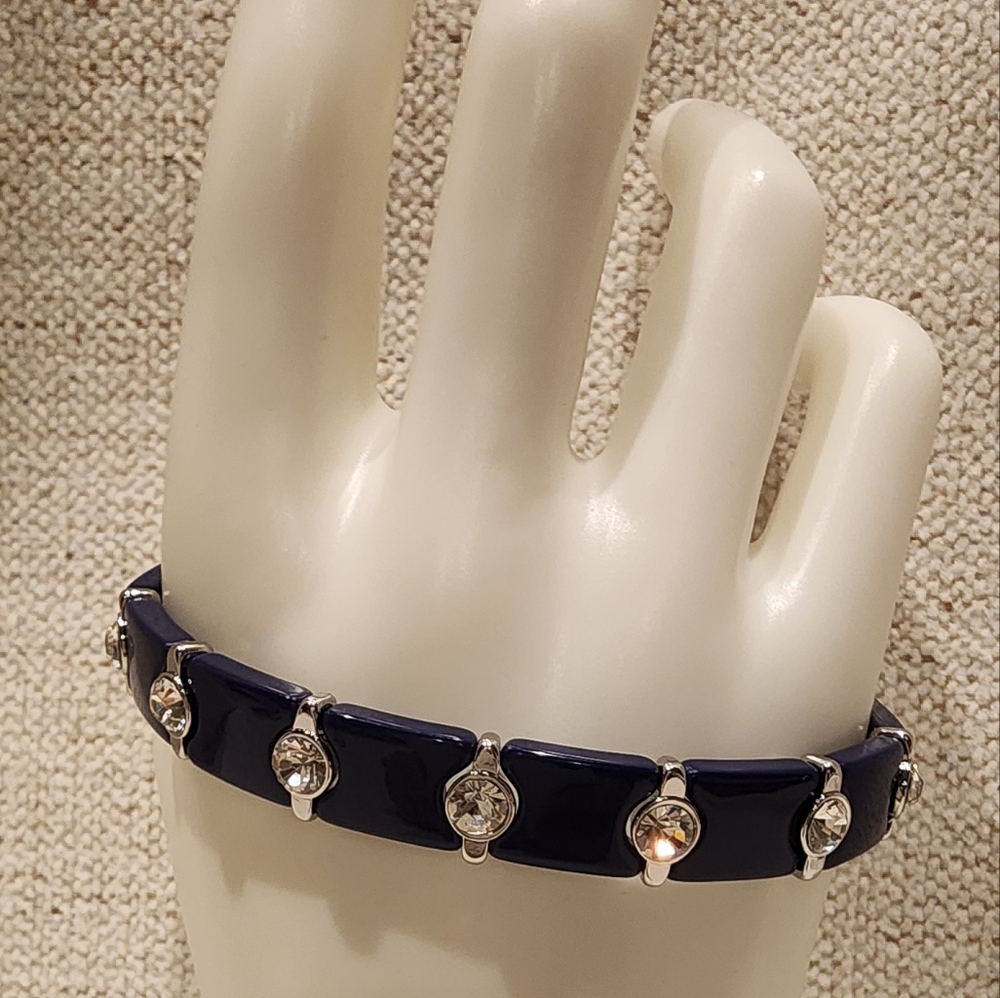 NWT Lia Sophia Cobalt Stretch Bracelet
